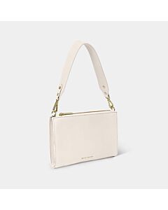 Katie Loxton Reya Small Shoulder Bag - Off White